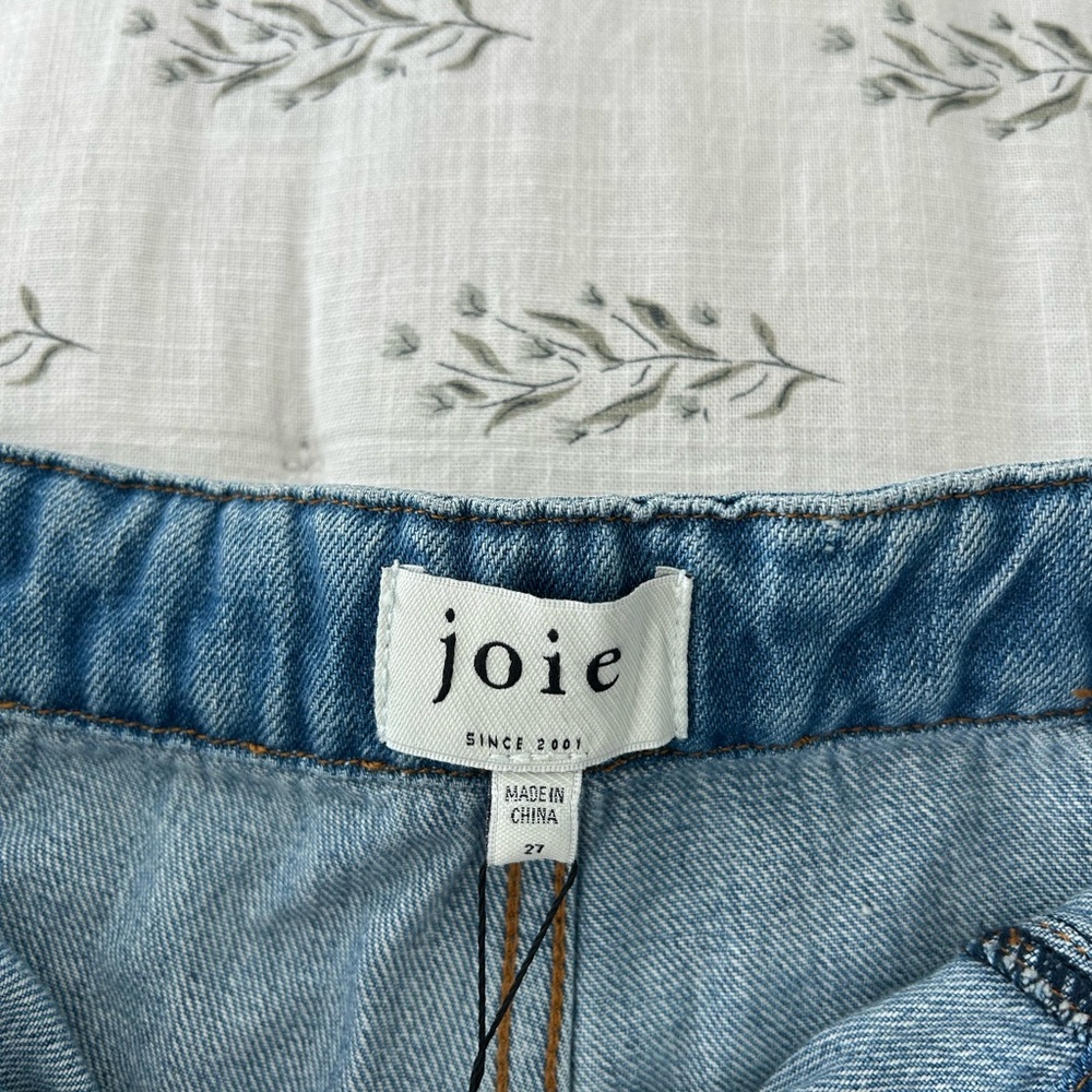 Joie Blue Jean Shorts Distressed Denim Casual - Picture 3 of 3